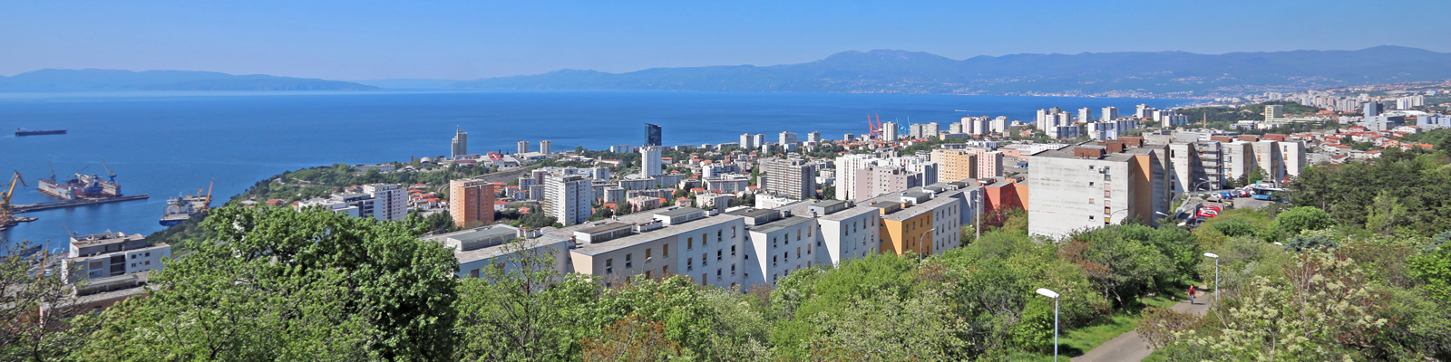 Pogled na područje temeljnog ogranka Gornja Vežica